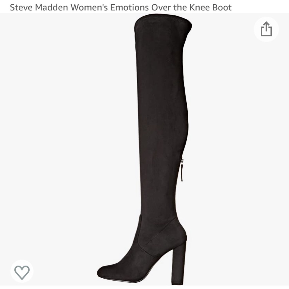Over the knee high Steve Madden boots